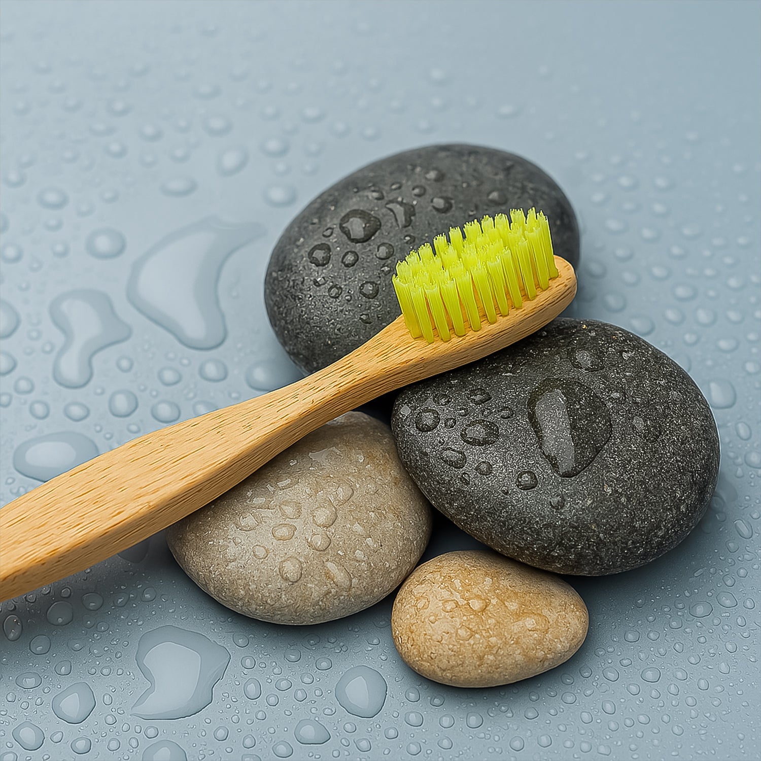 Eco-Friendly Natural Bamboo Toothbrush with Medium Bristles (1 Pc) Eco-Friendly Natural Bamboo Toothbrush with Medium Bristles (1 Pc)